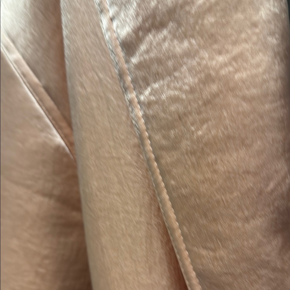 Nanushka Peach Satin padded jacket - Picture 3 of 9